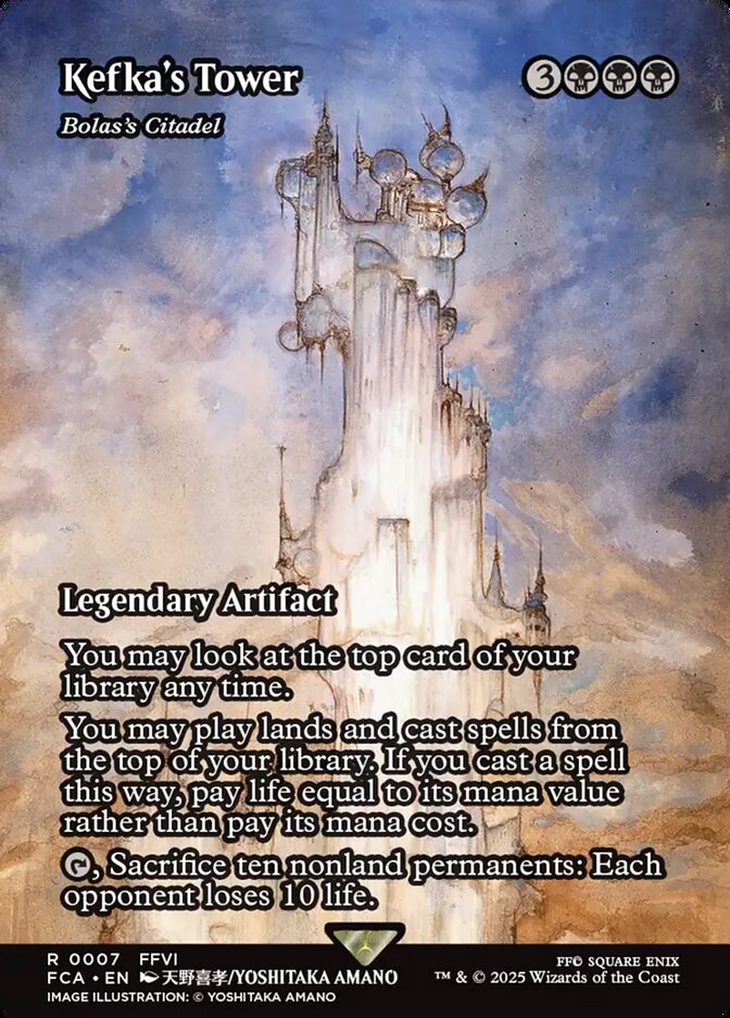 The Magic: The Gathering card Kefka's Tower