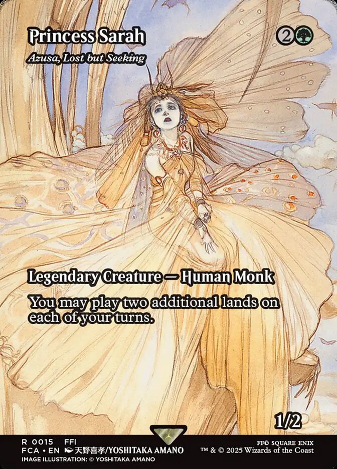The Magic: The Gathering card Princess Sarah